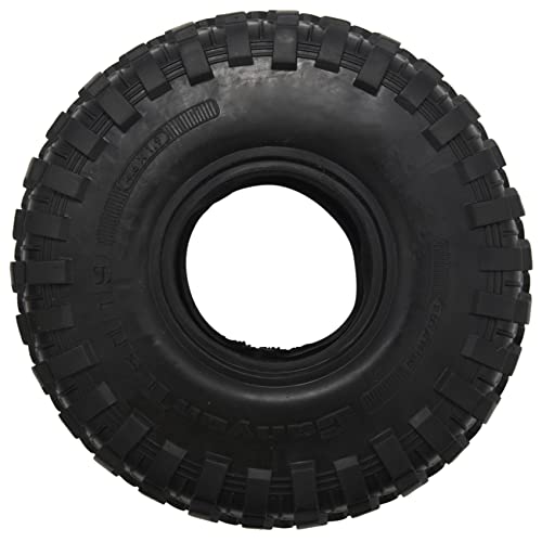 Steowsey 4 StüCk 118MM 1.9 Gummi Reifen Reifen Rad für 1/10 RC Crawler Auto Axial SCX10 90046 AXI03007 TRX4 D90 CC01 von Steowsey