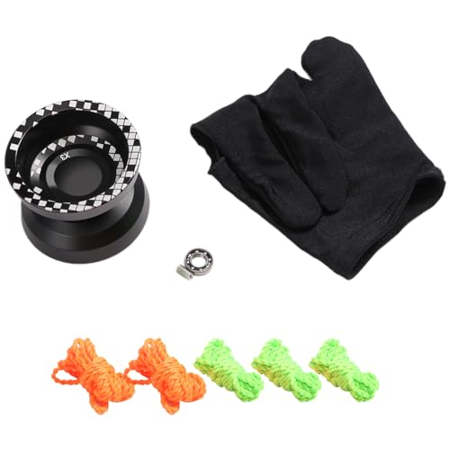 Steowsey Nicht Ansprechbar Light Chaser X3 Wettkampf Yo-Yo, Legierungs Yo Yo für AnfäNger, und Tricks mit Handschuh und SchnüRen zu üBen Steowsey Nicht Ansprechbar Light Chaser X3 Wettkampf Yo-Yo, Legierungs Yo Yo für AnfäNger, und Tricks mit Handschuh und SchnüRen zu üBen von Steowsey