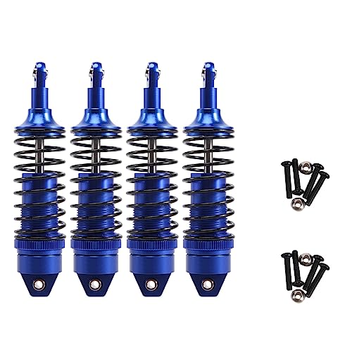 Steowsey StoßDäMpfer Vorne und Hinten Aus Metall für Slash VXL 2WD Stampede Hoss 1/10 RC Car Upgrades Parts,2 von Steowsey