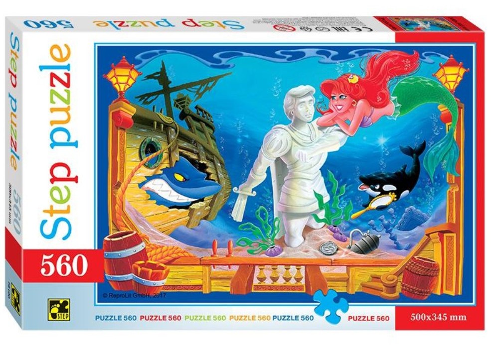 Step Puzzle Die kleine Meerjungfrau 560 Teile Puzzle Step-Puzzle-78100 Step Puzzle Die kleine Meerjungfrau 560 Teile Puzzle Step-Puzzle-78100 von Step Puzzle