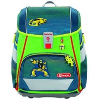 HAMA 129828 LED Neon Pull-Over für das Schulranzenmodell 2IN1 PLUS, Grün von Step by Step