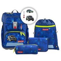 STEP BY STEP 138047 CLOUD Schulranzen-Set Police Truck Charly, 5-teilig von Step by Step