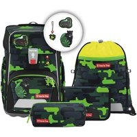 STEP BY STEP 138054 GIANT Schulranzen-Set Black Cat Chiko, 5-teilig von Step by Step