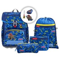 STEP BY STEP 138063 CLOUD schleich® Schulranzen-Set, Dinosaurs, Triceratops, 5-teilig von Step by Step