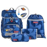 STEP BY STEP 138087 CLOUD REFLECT Schulranzen-Set Rocket Novo, 5-teilig von Step by Step