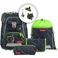 STEP BY STEP 138439 FIT Schulranzen-Set Danger Cat Chiko, 5-teilig von Step by Step