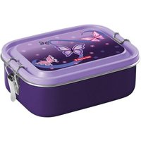 STEP BY STEP 232732 Edelstahl-Lunchbox Sweet Butterfly von Step by Step