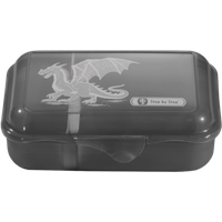 Step by Step 126364 Lunchbox "Dragon Drako", Schwarz von Step by Step