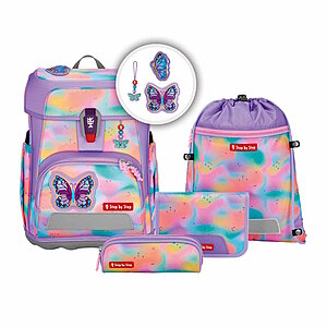 Step by Step CLOUD FLASH Schulranzen-Set Butterfly Luna Step by Step CLOUD FLASH Schulranzen-Set Butterfly Luna von Step by Step