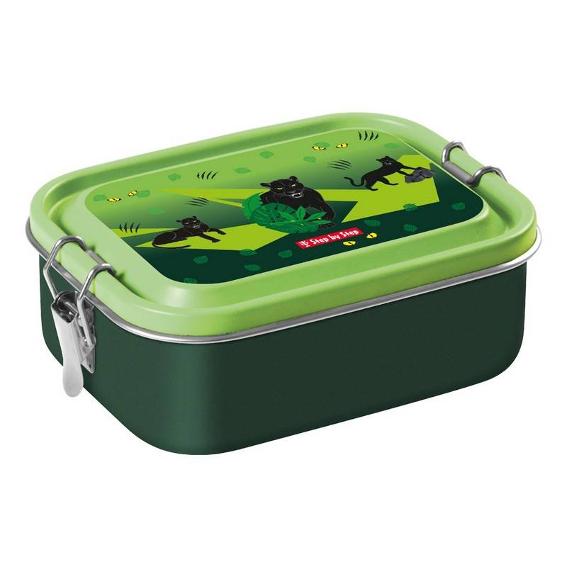 Step by Step Edelstahl Lunchbox Black Cat von Step by Step