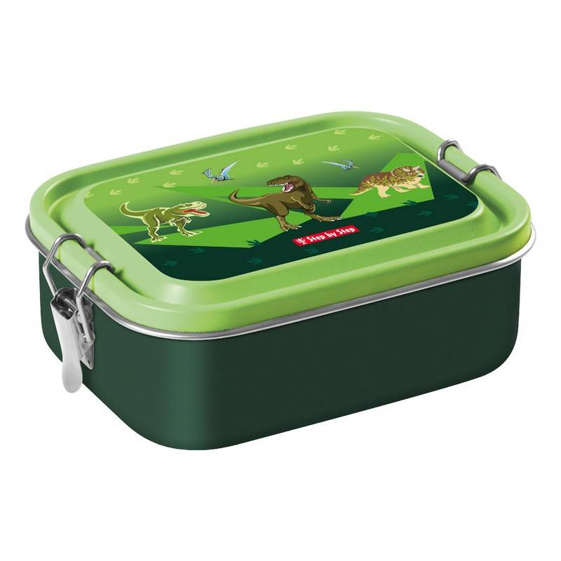 Step by Step Edelstahl Lunchbox Dino von Step by Step