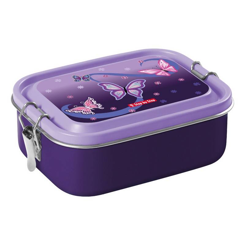 Step by Step Edelstahl Lunchbox Sweet Butterfly von Step by Step