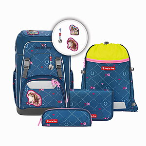 Step by Step GIANT Schulrucksack-Set Horse Lima, 5-teilig Step by Step GIANT Schulrucksack-Set Horse Lima, 5-teilig von Step by Step