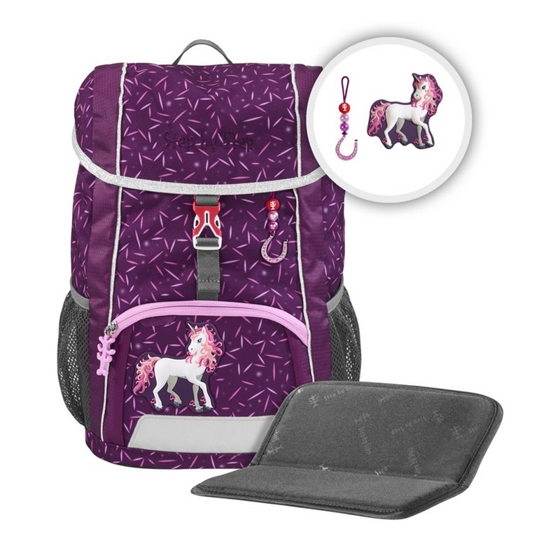 Step by Step Kindergartenrucksack Set KID Pretty Unicorn Nuala 3 tlg. von Step by Step