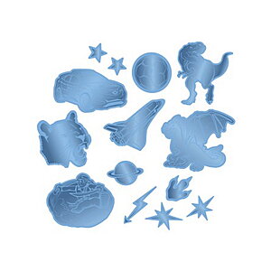 Step by Step Reflektierendes Sticker-Set Blau von Step by Step