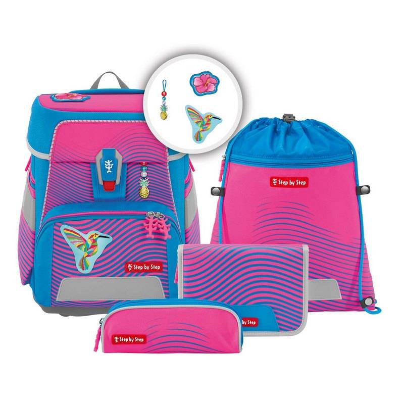 Step by Step Schulranzen-Set Space Neon Kolibri Kaja 5-tlg. - Special Edition Step by Step Schulranzen-Set Space Neon Kolibri Kaja 5-tlg. - Special Edition von Step by Step