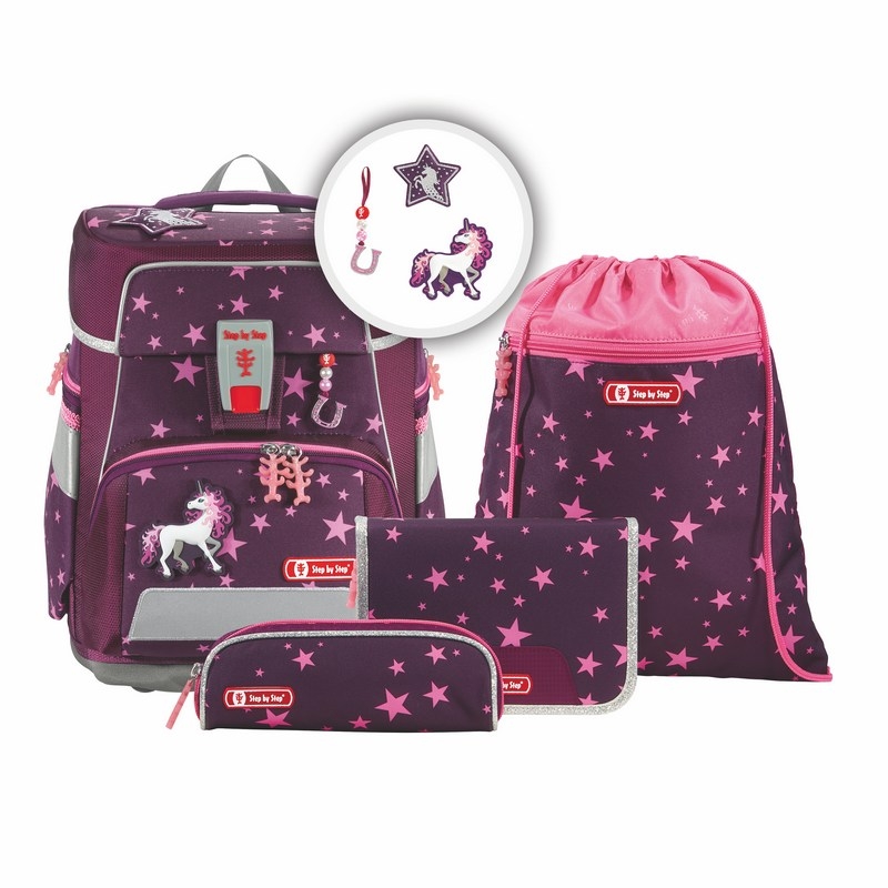 Step by Step Schulranzen-Set Space Unicorn Nuala (5-teilig) von Step by Step