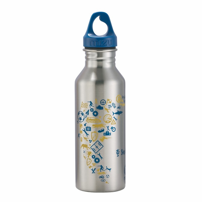 Step by Step Trinkflasche Edelstahl Isoliert Blue and Yellow Step by Step Trinkflasche Edelstahl Isoliert Blue and Yellow von Step by Step