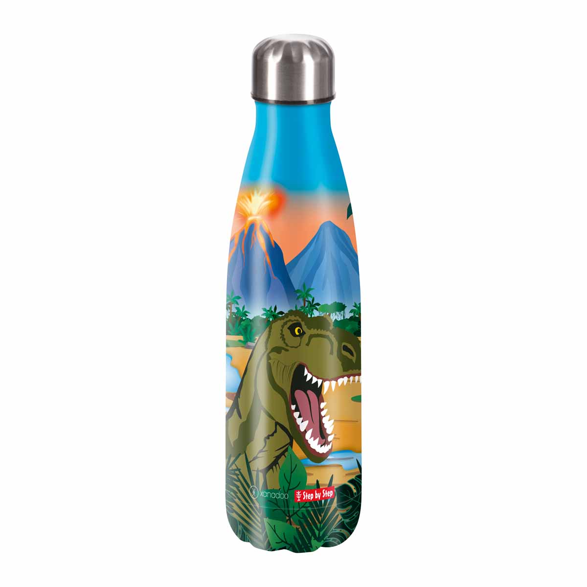 Step by Step Trinkflasche aus Edelstahl Dino Torex Step by Step Trinkflasche aus Edelstahl Dino Torex von Step by Step