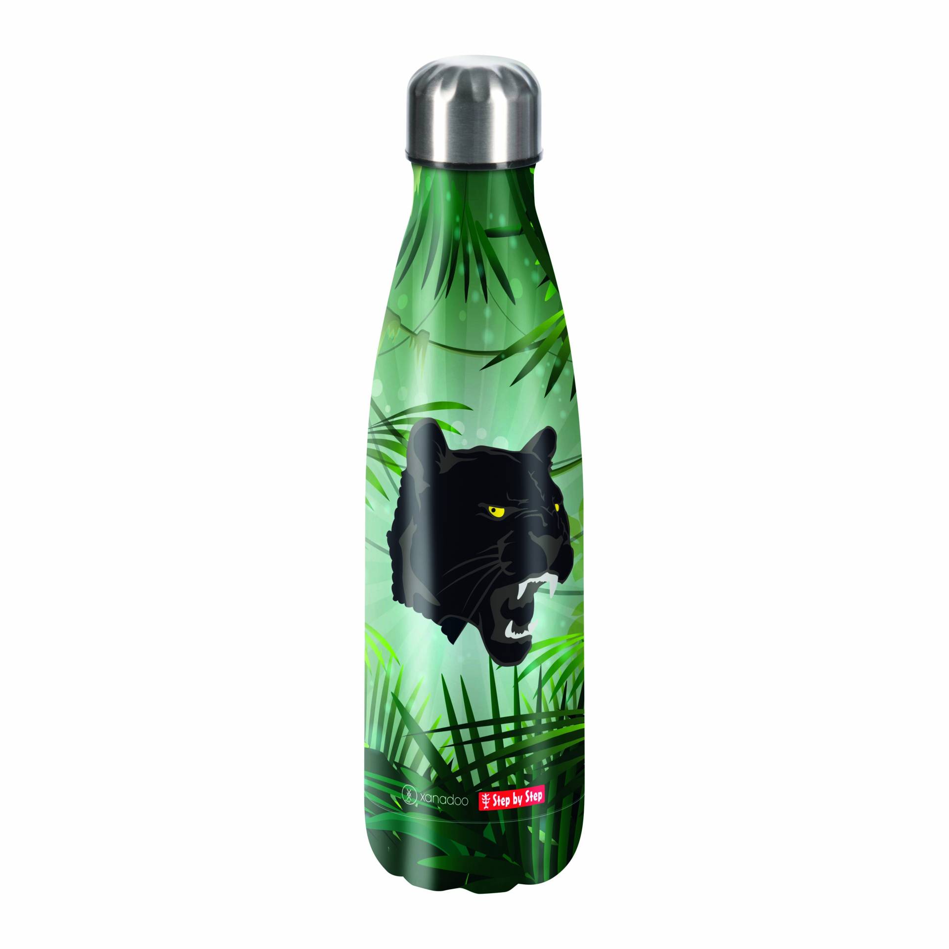Step by Step Trinkflasche aus Edelstahl Wild Cat Chiko Step by Step Trinkflasche aus Edelstahl Wild Cat Chiko von Step by Step