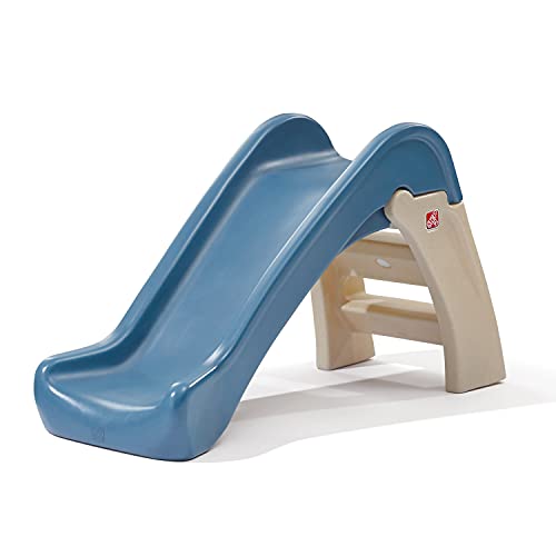 STEP2 Rutsche Jr. Slide, Kunststoffrutsche für Kleinkinder, klappbare Gartenrutsche von Step2