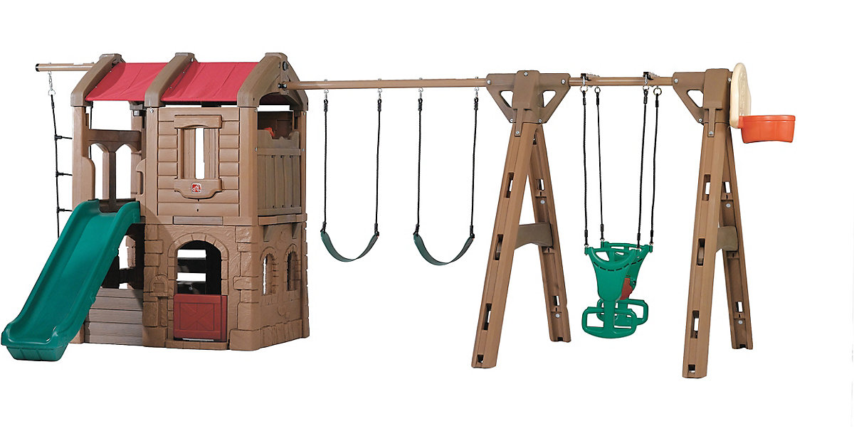 Spielturm Adventure Lodge mit Schaukeln von Step2