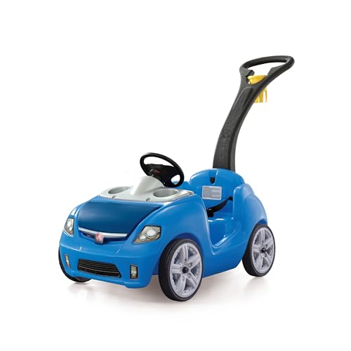 Step2 Whisper Ride Kinderauto/Rutscher in Blau | Spielzeug Auto mit Schiebestange | Kinderfahrzeug/Rutscherauto ab 1.5 Jahre Step2 Whisper Ride Kinderauto/Rutscher in Blau | Spielzeug Auto mit Schiebestange | Kinderfahrzeug/Rutscherauto ab 1.5 Jahre von Step2