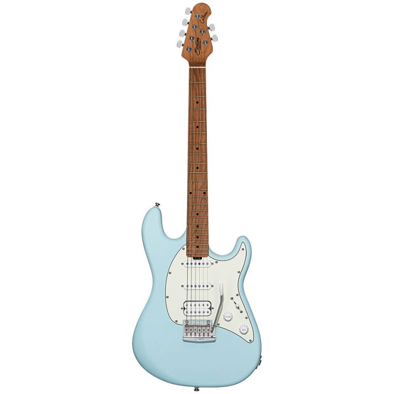 Sterling by Music Man Cutlass HSS Daphne Blue Satin E-Gitarre von Sterling by Music Man