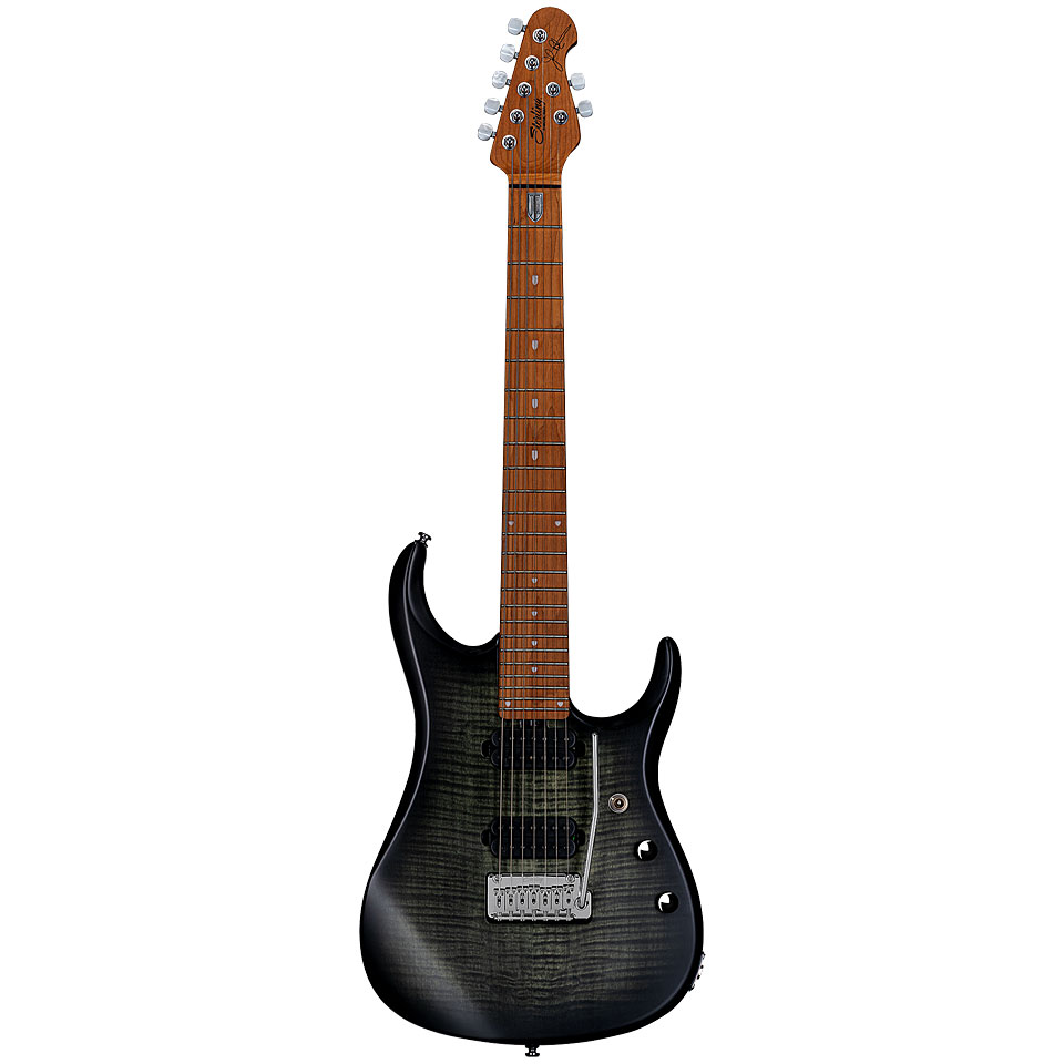 Sterling by Music Man John Petrucci JP15 7 Trans Black Satin E-Gitarre Sterling by Music Man John Petrucci JP15 7 Trans Black Satin E-Gitarre von Sterling by Music Man