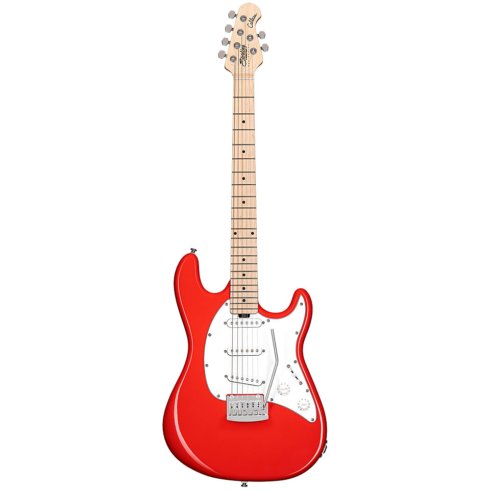 Sterling by Music Man SUB Cutless CT30SSS Fiesta Red E-Gitarre von Sterling by Music Man