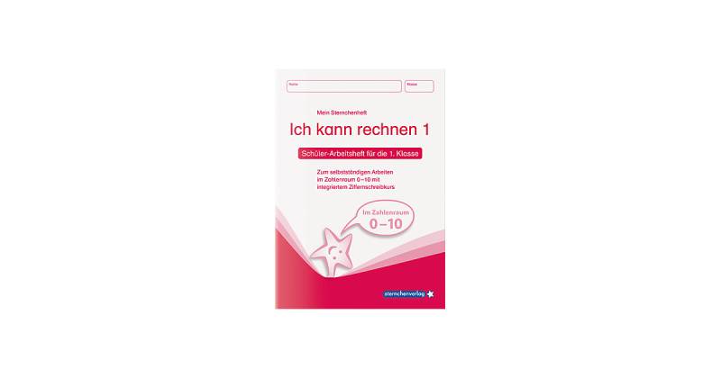 Buch - Ich kann rechnen 1, Schülerarbeitsheft die 1. Klasse (DIN A5)  Kinder von Sternchenverlag