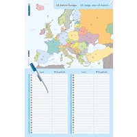 Ich kenne Europa - Länder und Hauptstädte - Lerntafel mit Stift von Sternchenverlag