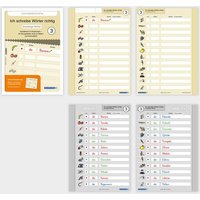Ich schreibe Wörter richtig - Abreißblock 3 - Lernzielkontrolle - Dreisilbige Wörter von Sternchenverlag