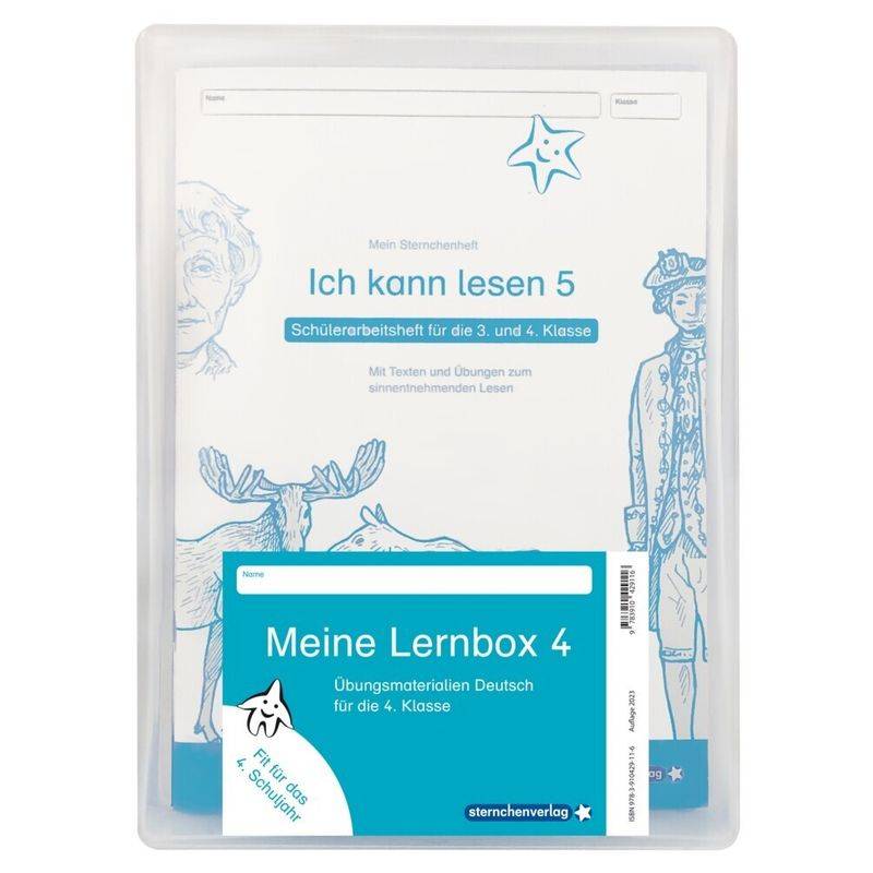 Meine Lernbox 4 - Deutsch - Fit für das 4. Schuljahr von Sternchenverlag