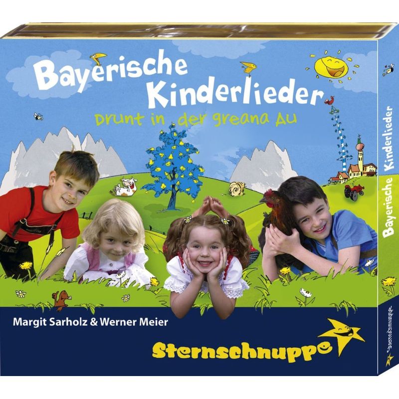 Bayerische Kinderlieder: Drunt In Der Greana Au von Sternschnuppe