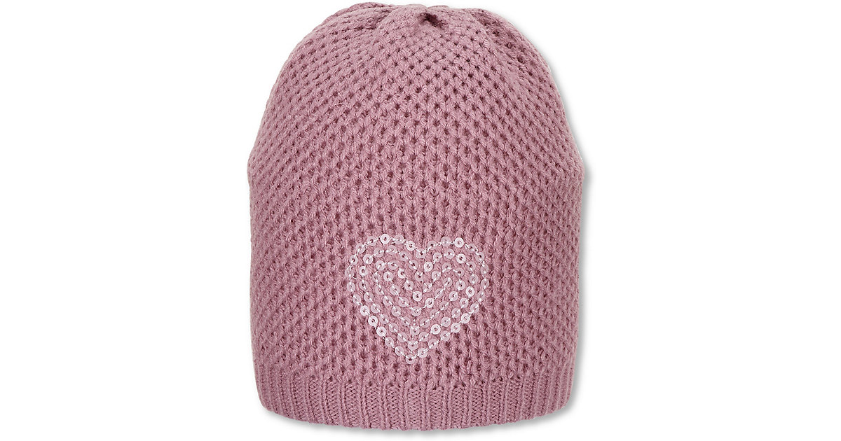 Baby Beanie rosa Gr. 43 Mädchen Kinder von Sterntaler