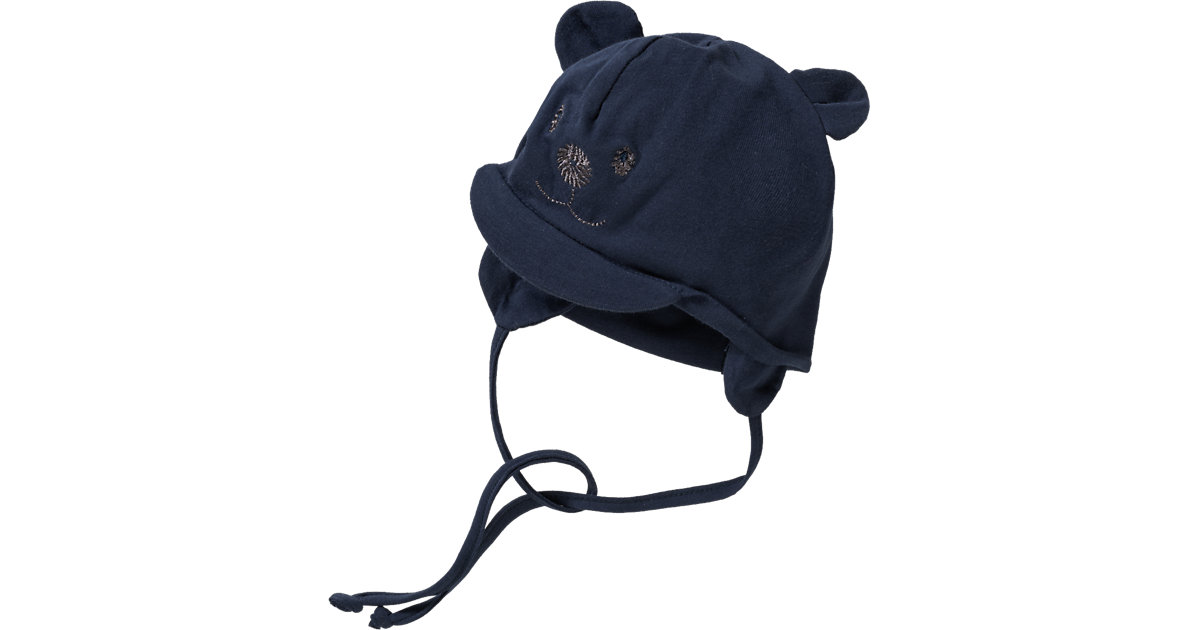 Baby Bindemütze  dunkelblau Gr. 41 Jungen Baby von Sterntaler