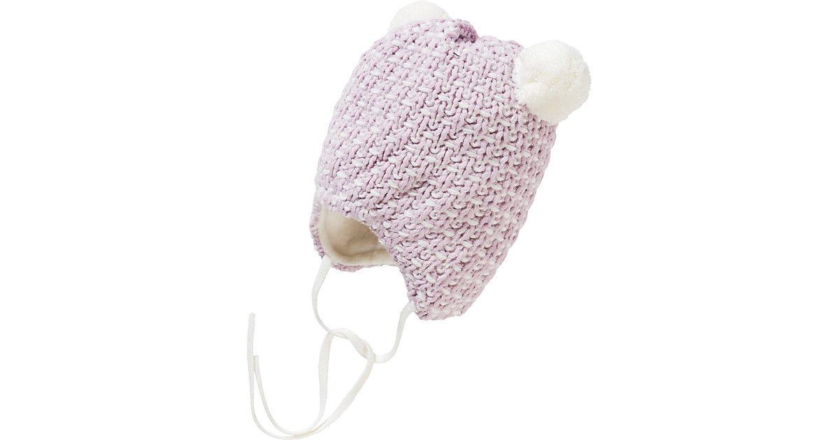Baby Bommelmütze  ecru Gr. 49 Mädchen Kinder von Sterntaler