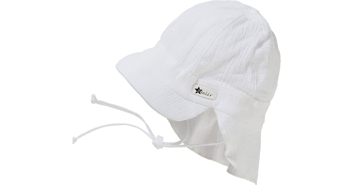 Baby Schirmmütze  weiß Gr. 39 Jungen Kinder von Sterntaler