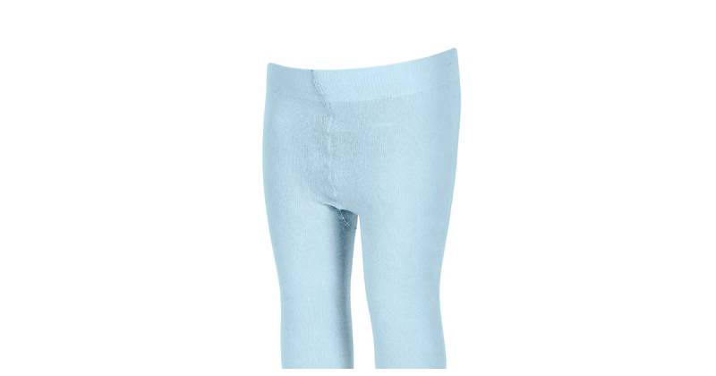 Baby Strickstrumpfhose hellblau Gr. 116 Jungen Kinder von Sterntaler