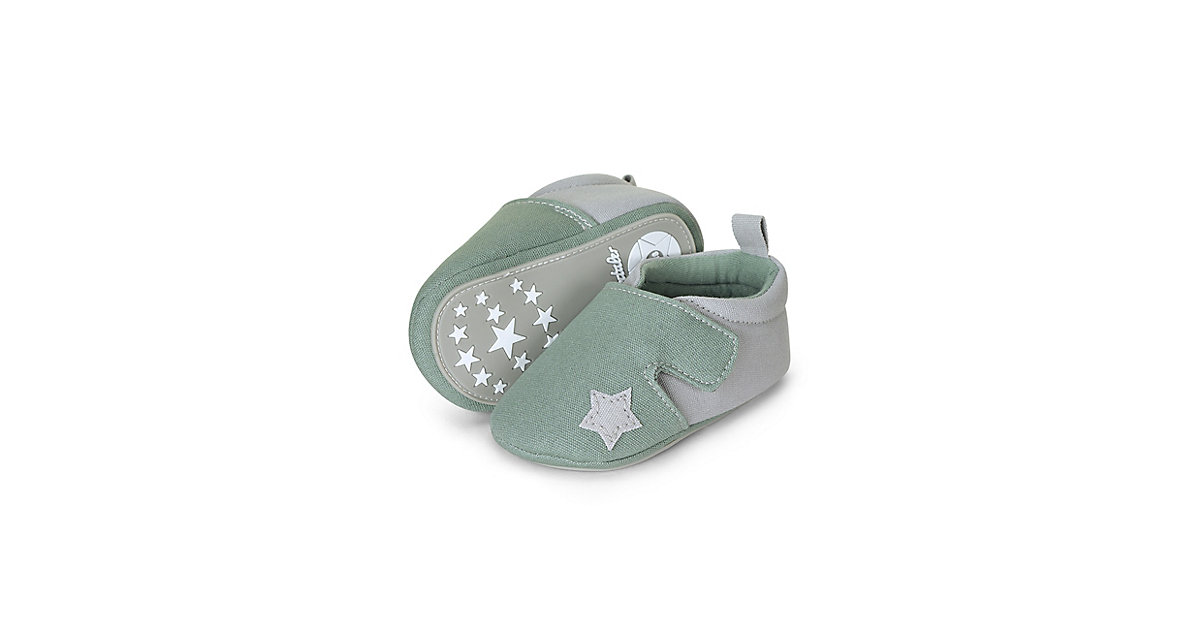 Babykrabbelschuh Krabbelschuhe grün Gr. 16 Jungen Kinder Babykrabbelschuh Krabbelschuhe grün Gr. 16 Jungen Kinder von Sterntaler