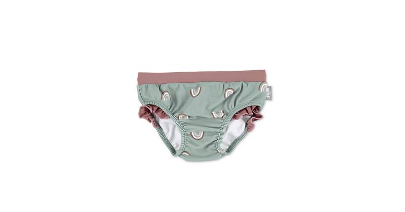Badehose Regenbogen Badeanzüge grün Gr. 104 Mädchen Kinder von Sterntaler