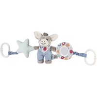 STERNTALER 6622300 Kinderwagenkette Esel Emmi in blau von Sterntaler