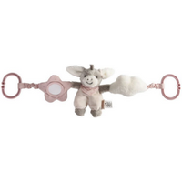 STERNTALER 6622318 Kinderwagenkette Esel Emmi Girl in rosa von Sterntaler