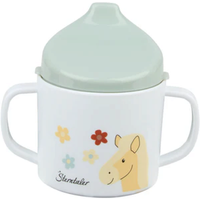 STERNTALER 6842424 Trinklernbecher PFERD Sunny mattrot von Sterntaler