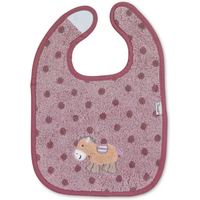 STERNTALER 7032003 Klettlätzchen Pony Pauline in Flieder mit Tupfen von Sterntaler