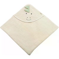 STERNTALER 7122473 Kapuzenbadetuch 100x100 Rexi beige von Sterntaler