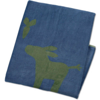 STERNTALER 9082110-323 Plüsch-Decke Emmis Garden himmelblau von Sterntaler