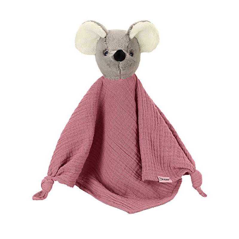 Schmusetuch MABEL MAUS (34cm) in rosa von Sterntaler