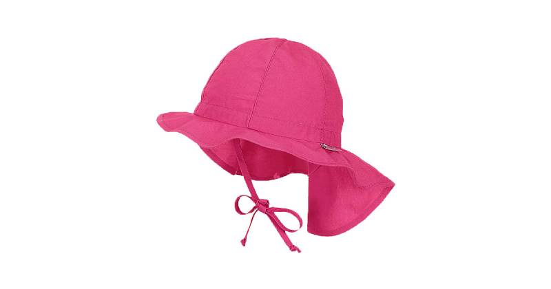 Sonnenhut mit UV-Schutz  pink Gr. 43 Mädchen Baby von Sterntaler